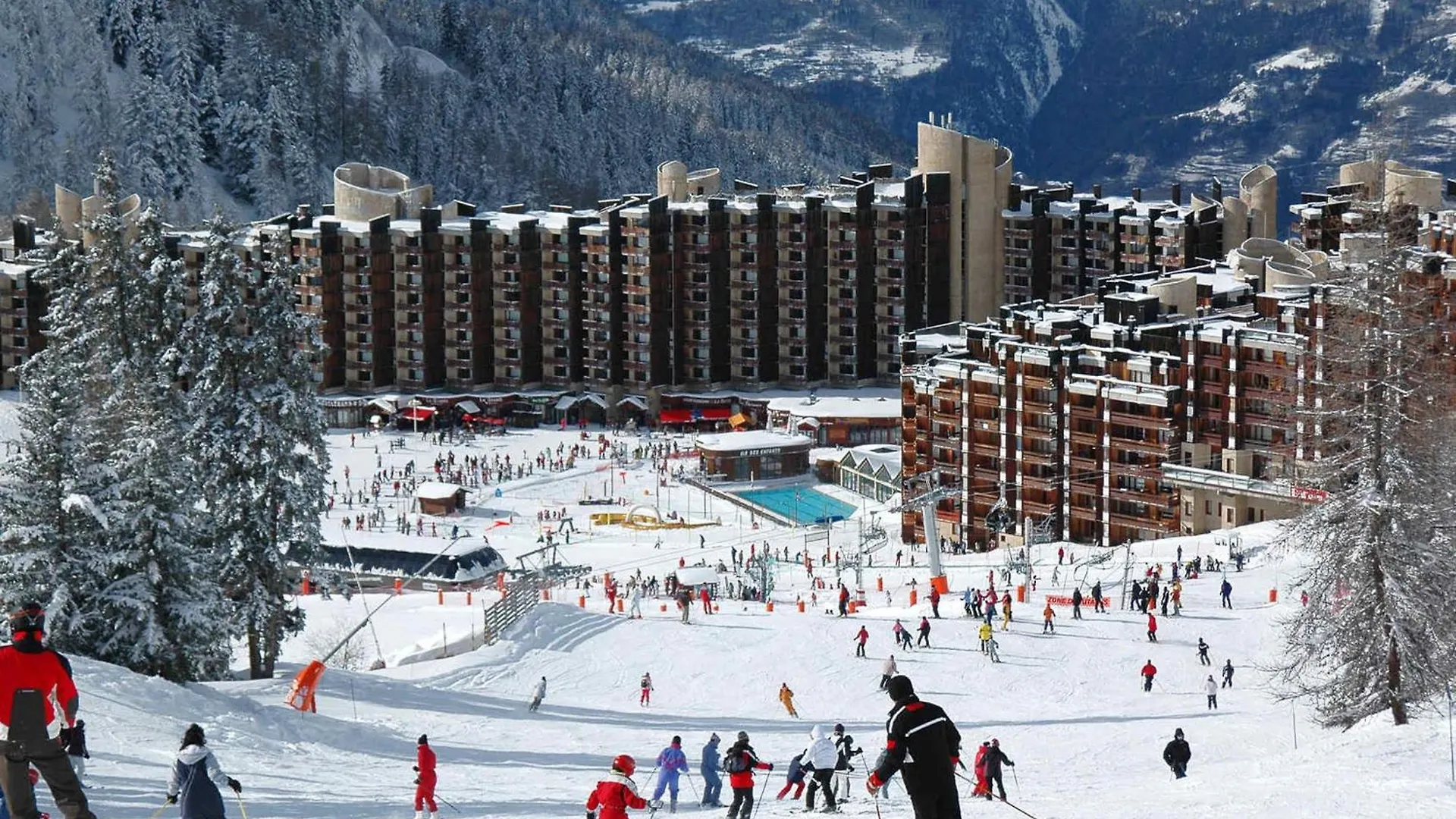 Studio Divisible Renove, Pied Des Pistes, Balcon, 4 Pers., La Plagne - Fr-1-181-1104 France